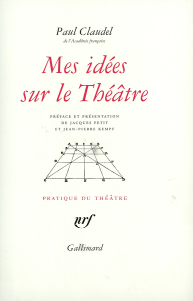 Mes idées sur le Théâtre (9782070215430-front-cover)