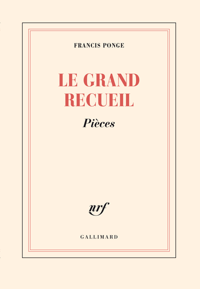 Le Grand recueil (9782070251650-front-cover)