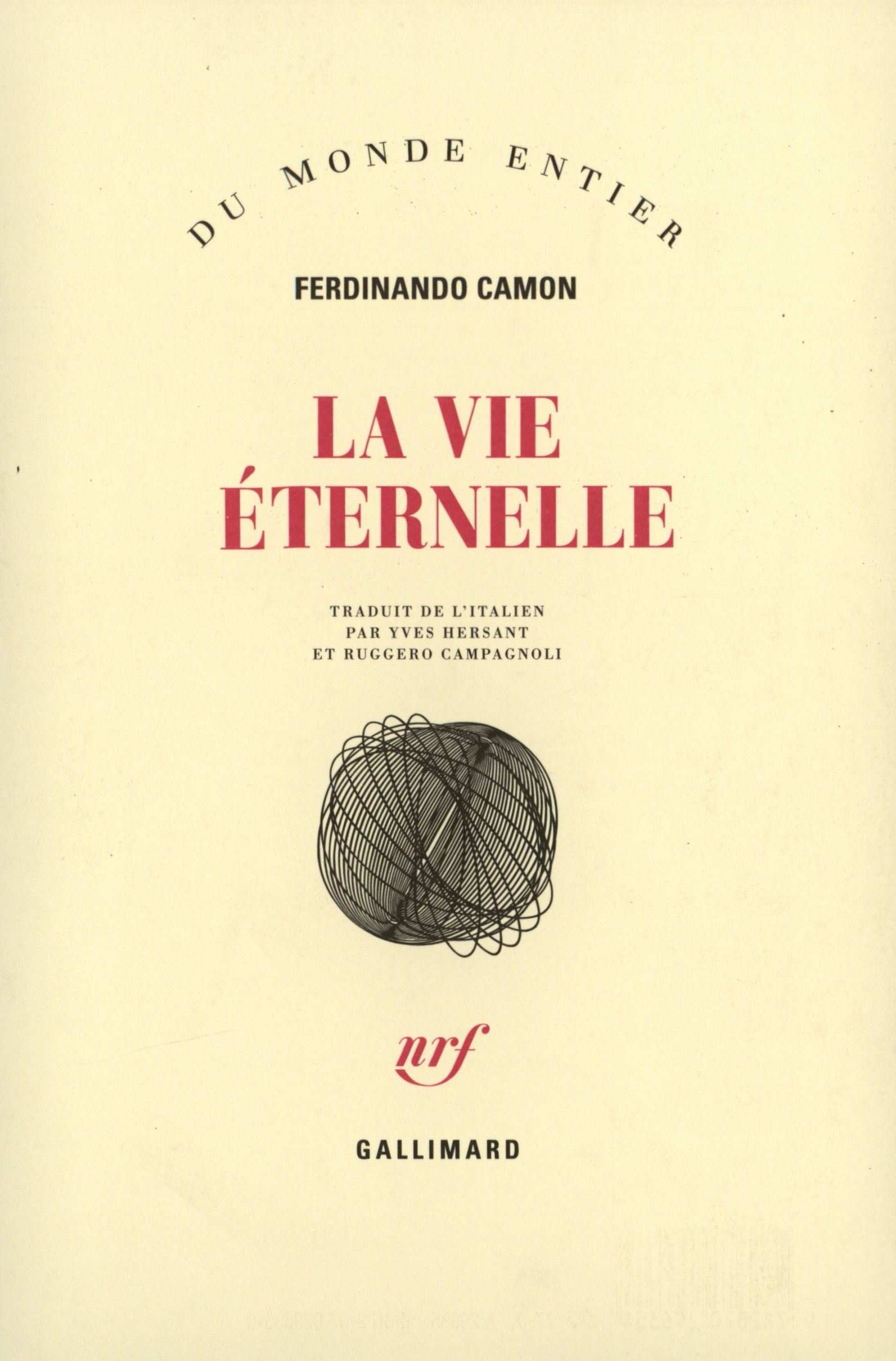 La Vie éternelle (9782070296354-front-cover)