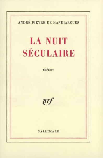 La Nuit séculaire (9782070286935-front-cover)