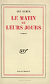 Le matin de leurs jours (9782070220823-front-cover)