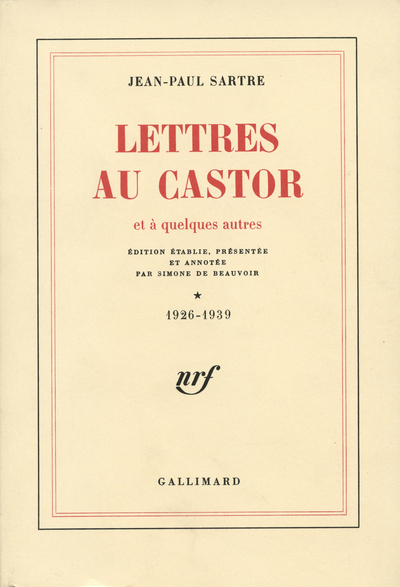 Lettres au Castor et à quelques autres, 1926-1939 (9782070260782-front-cover)