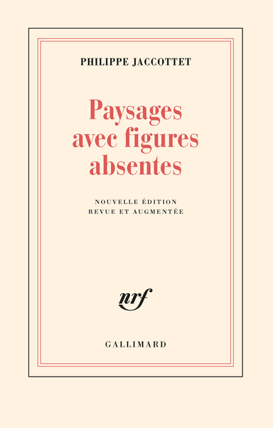 Paysages avec figures absentes (9782070271030-front-cover)