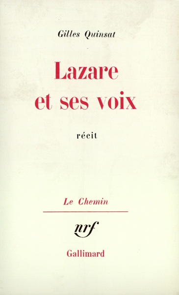 Lazare et ses voix (9782070295951-front-cover)