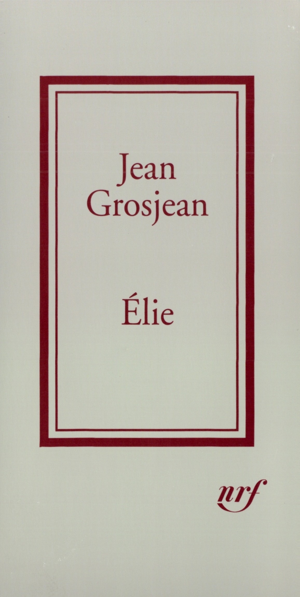 Élie (9782070219551-front-cover)