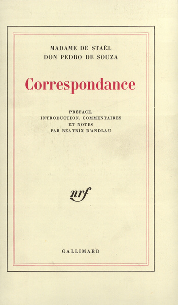 Correspondance (9782070292103-front-cover)