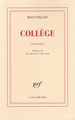 Collège, Souvenirs (9782070284757-front-cover)