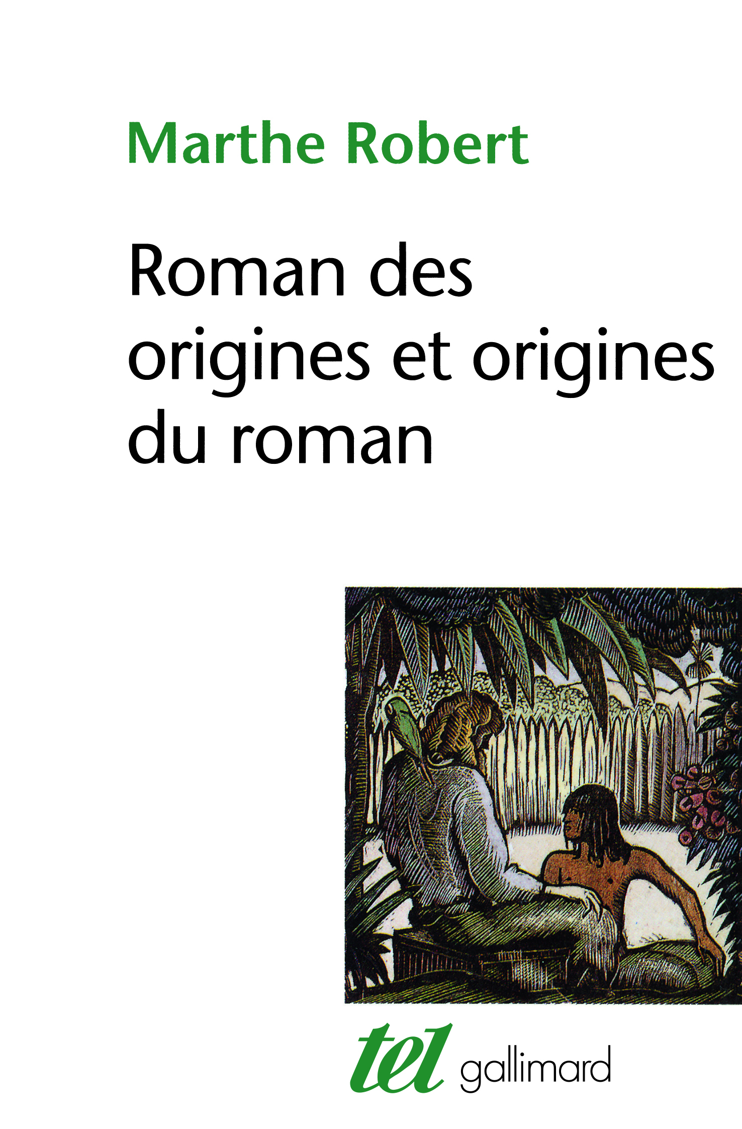 Roman des origines et origines du roman (9782070296200-front-cover)