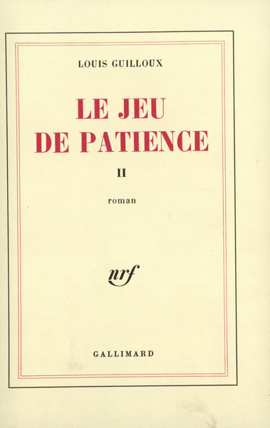 Le Jeu de patience (9782070282883-front-cover)