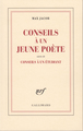 Conseils à un jeune poète / Conseils à un étudiant (9782070233441-front-cover)