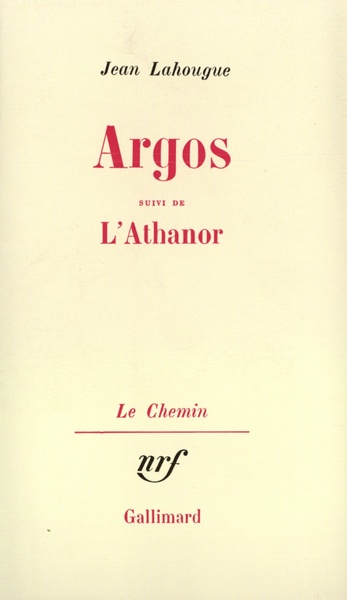 Argos / L'Athanor (9782070288571-front-cover)