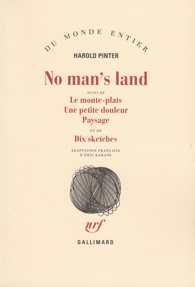 No man's land / Le Monte-plats /Une Petite douleur /Paysage /Dix sketches (9782070287024-front-cover)