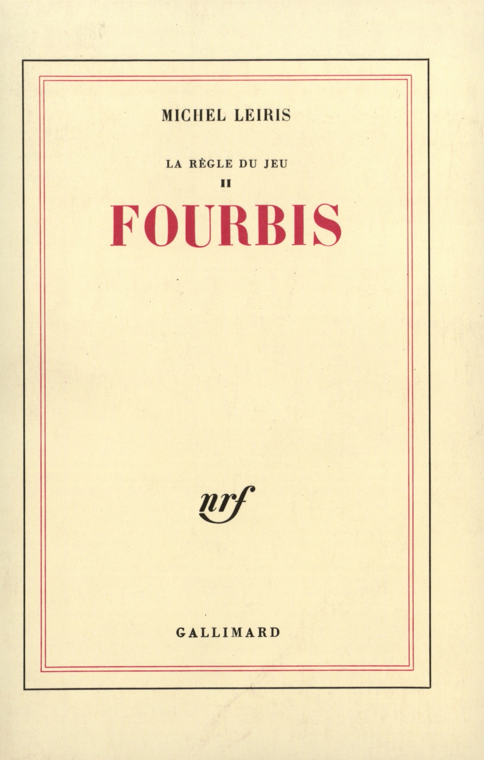 Fourbis (9782070238729-front-cover)