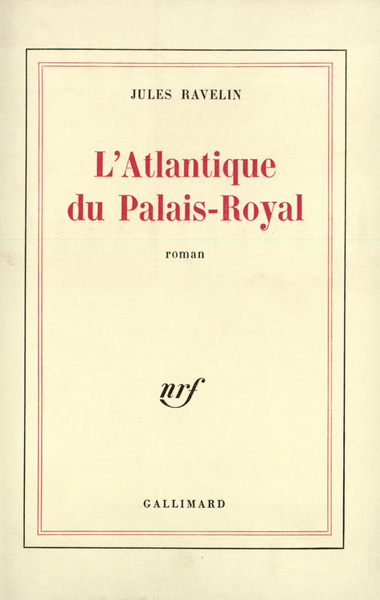 L'Atlantique du Palais-Royal (9782070290321-front-cover)