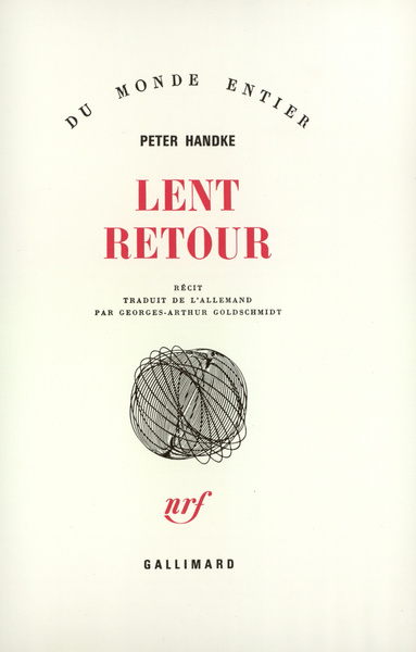Lent retour (9782070202812-front-cover)