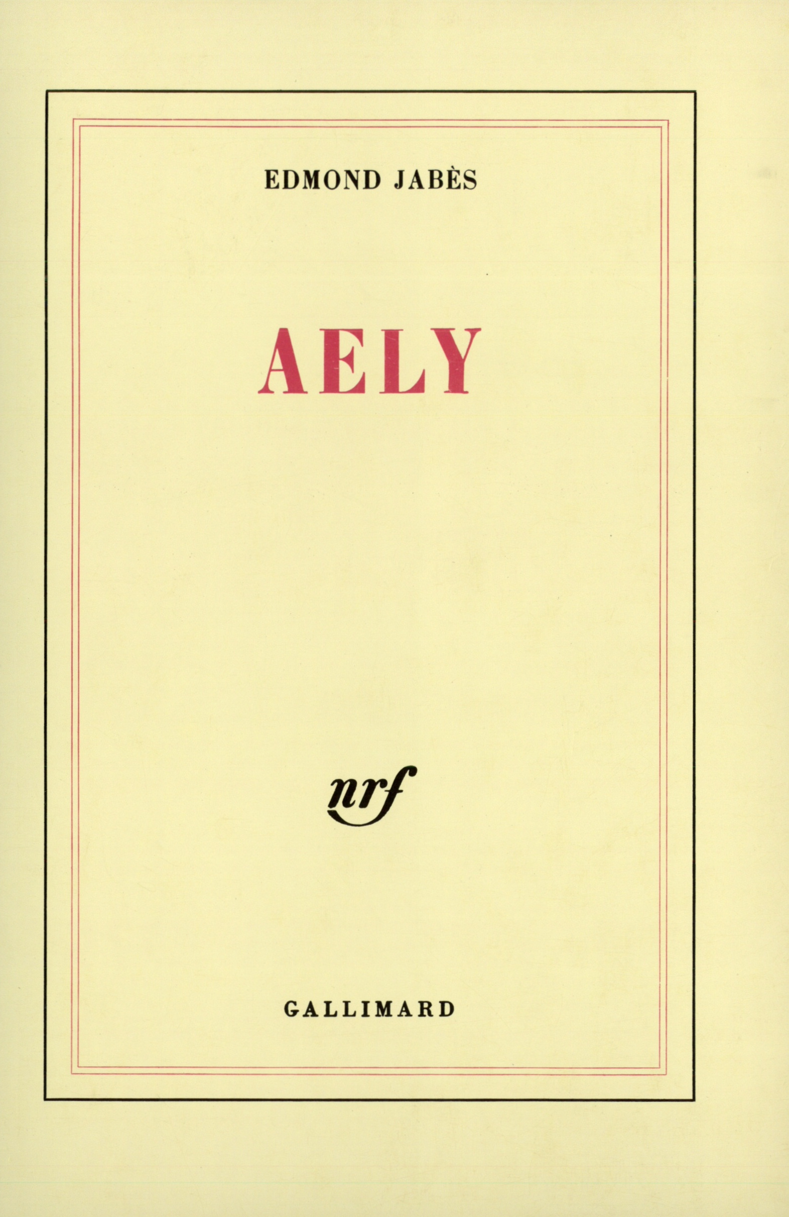 Aely (9782070281367-front-cover)