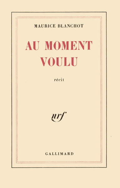 Au moment voulu (9782070207350-front-cover)