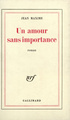 Un amour sans importance (9782070291618-front-cover)