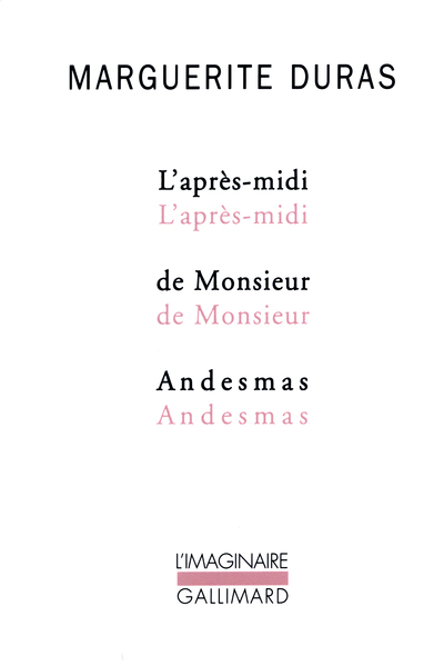 L'Après-midi de Monsieur Andesmas (9782070286645-front-cover)