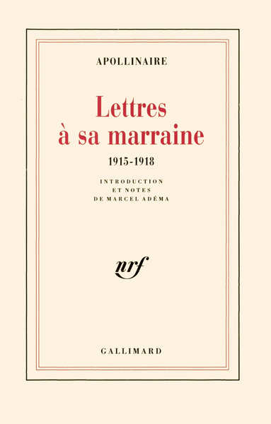 Lettres à sa marraine, (1915-1918) (9782070202065-front-cover)