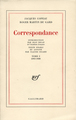 Correspondance, (1913-1949) (9782070281183-front-cover)