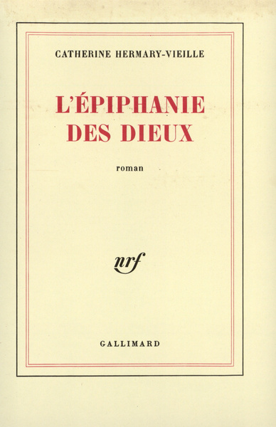 L'épiphanie des dieux (9782070237067-front-cover)