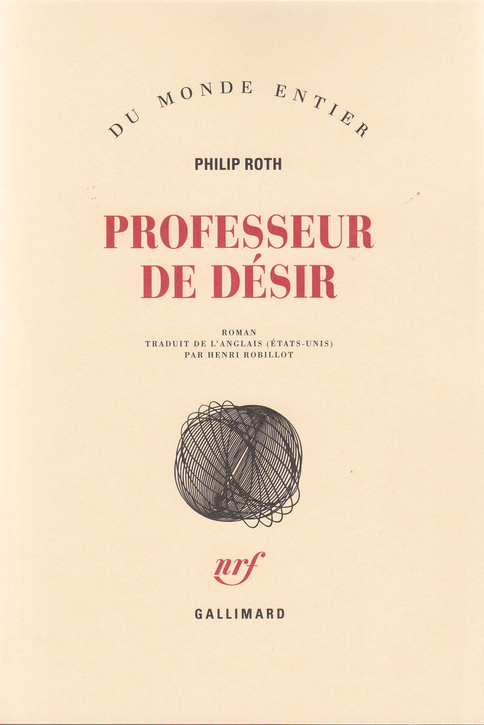 Professeur de désir (9782070287994-front-cover)