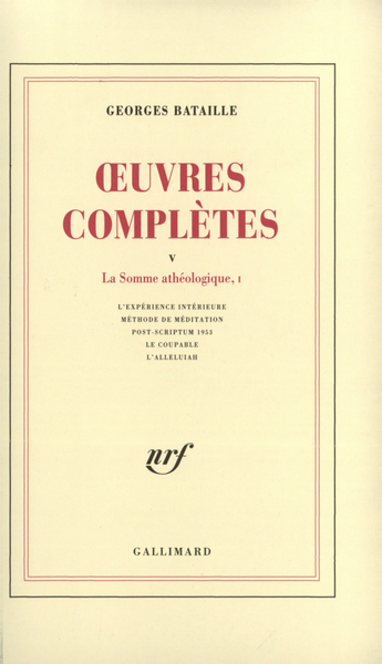 Œuvres complètes (9782070278800-front-cover)