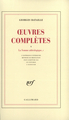 Œuvres complètes (9782070278800-front-cover)