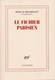 Le Fichier parisien (9782070289844-front-cover)