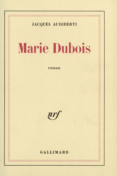 Marie Dubois (9782070203383-front-cover)