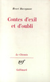 Contes d'exil et d'oubli (9782070286812-front-cover)
