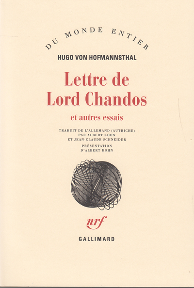 Lettre de Lord Chandos et autres essais (9782070225248-front-cover)