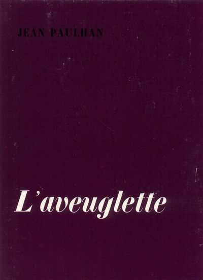 L'Aveuglette (9782070249480-front-cover)