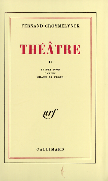 Théâtre (9782070269389-front-cover)