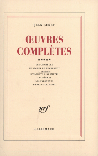 Œuvres complètes (9782070286713-front-cover)