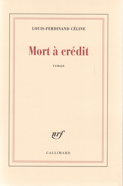 Mort à crédit (9782070213016-front-cover)