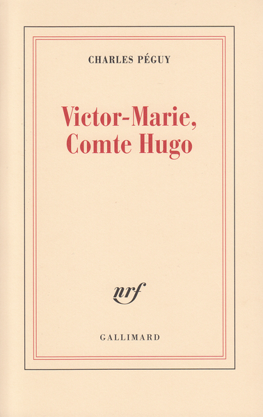 Victor-Marie, Comte Hugo (9782070249787-front-cover)
