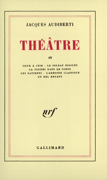 Théâtre (9782070203499-front-cover)