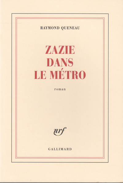 Zazie dans le métro (9782070253173-front-cover)