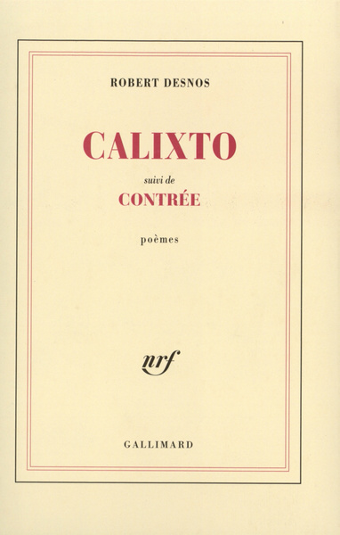 Calixto / Contrée (9782070218790-front-cover)