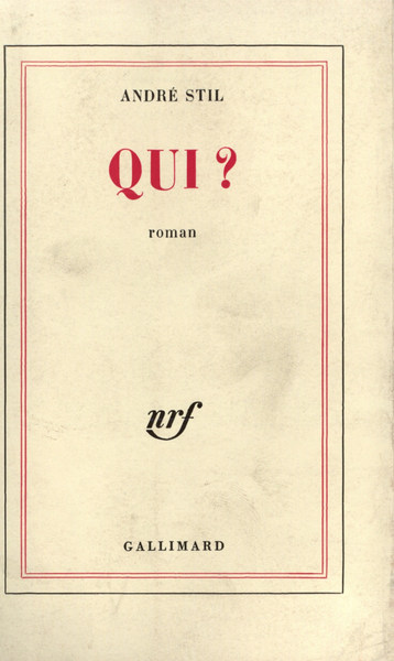 Qui ? (9782070273812-front-cover)