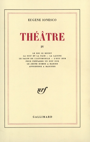 Théâtre (9782070233083-front-cover)