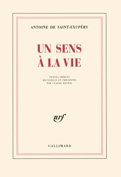 Un sens à la vie (9782070256679-front-cover)