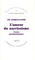 L'amour du narcissisme, Textes psychanalytiques (9782070214389-front-cover)