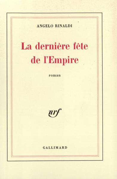La dernière fête de l'Empire (9782070231799-front-cover)