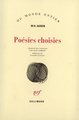 Poésies choisies (9782070291311-front-cover)