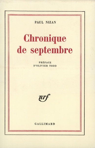 Chronique de septembre (9782070280216-front-cover)
