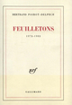 Feuilletons, (1972-1982) (9782070237234-front-cover)