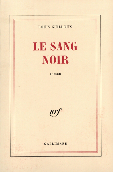 Le Sang noir (9782070230570-front-cover)